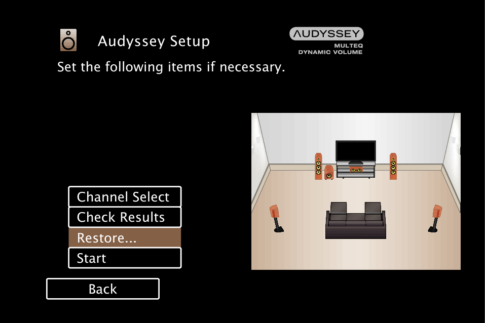 GUI Audyssey N58